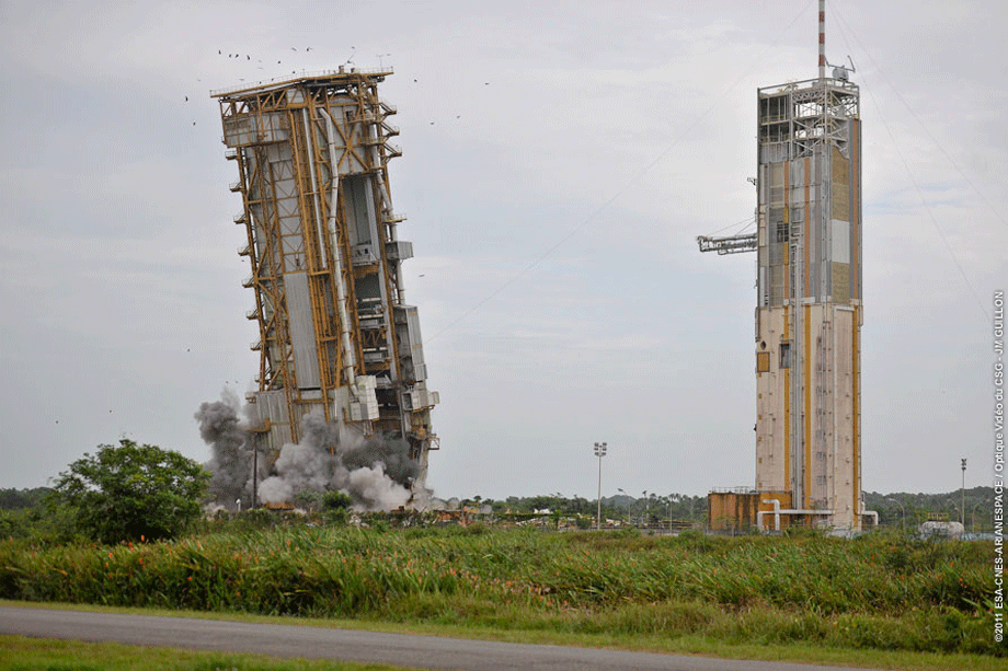 Космодром ясный. Мобильный стартовый стол ela-2.