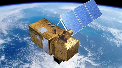 Satellite Sentinel-2 au-dessus de la Terre