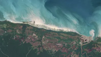 Le Centre Spatial Guyanais vu par le satellite Spot-6