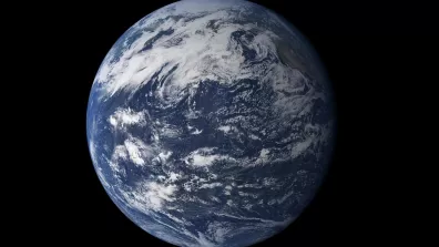 Vue de la planète Terre
