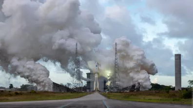 Essai à feu long CTHF de l'étage principal d'Ariane 6 le 23/11/2023 au CSG