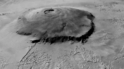 L’Olympus Mons, capturé lors de la mission Mars Express (2004)