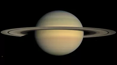 La planète Saturne.
