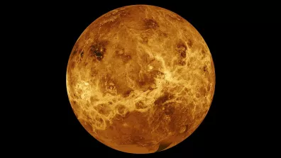 La planète Vénus, prise par la sonde Magellan (lancée en 1989)