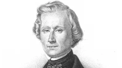 Urbain Le Verrier (1811-1877), astronome et mathématicien français, le découvreur de Neptune, par calculs. Ses travaux ont contribué aux avancées de la mécanique céleste et de météorologie moderne. 