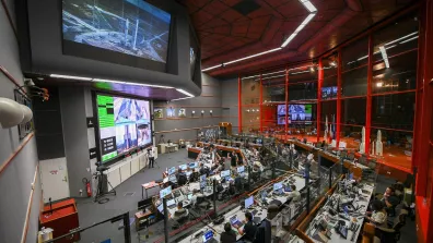 Répétition générale de la chronologie de lancement du vol inaugural d'Ariane 6 en salle Jupiter 2 au CSG le 20/06/2024