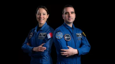 Sophie Adenot et Raphaël Liégeois, astronautes de l'ESA