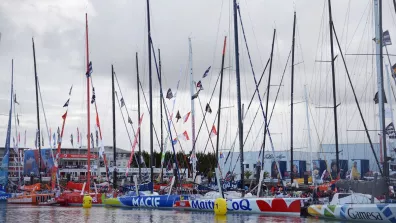 Port des Sables-d'Olonne départ de la course 