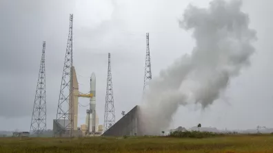 Carneaux évacuant les gaz brûlants d'Ariane 6