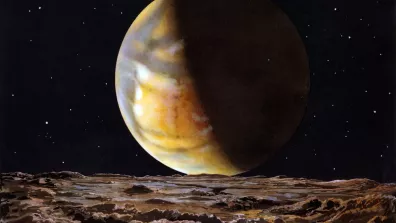 Mars vu de sa lune Deimos