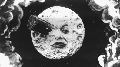 Image du film « Le Voyage dans la Lune » de Georges Méliès