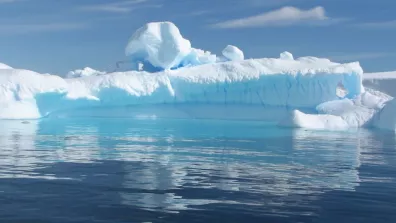 Photo d'un iceberg