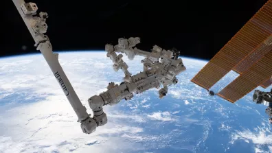 L'Océan Atlantique vu depuis l'ISS.