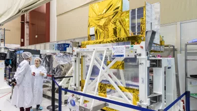 Modèle de qualification (STM) de l’instrument IASI-NG chez Airbus.