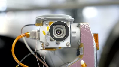 Caméra Caspex sur le premier rover Rashid.