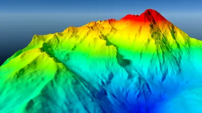 Image du Pic du Midi en 3D réalisée par les satellites d’observation CO3D