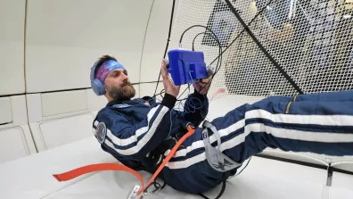 Le logiciel PhysioTool testé en situation de micropesanteur à bord de l’avion Air Zero G.