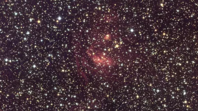Nébuleuse en émission observée par le télescope Euclid