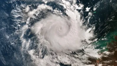 Le cyclone Errol au-dessus de l'Australie, vu depuis l'espace par le satellite Sentinel-3
