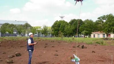 Restitution des travaux Proximars : démonstration sur le terrain martien du CNES.