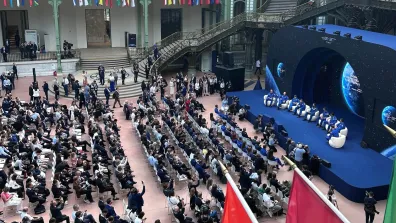 Table ronde réunissant plusieurs astronautes de l'ESA lors du SIE 2026.