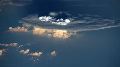 Illustration d'un cumulonimbus.