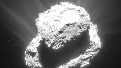 Photo de la Comète Tchouri