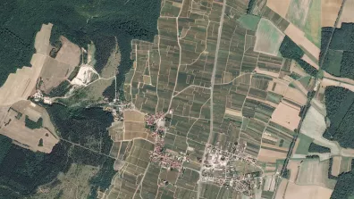 Image satellite de Gevrey-Chambertin