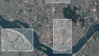 Image satellite de la Corée du Sud, Séoul