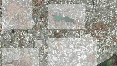 Image satellite de Campo de Dalias 