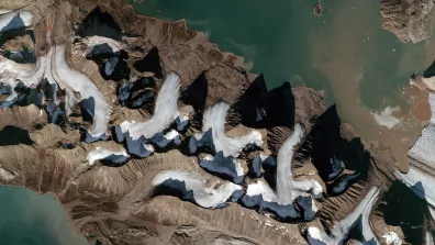 Image satellite de Ny-Alesund