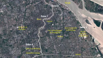 Image satellite de Shanghai