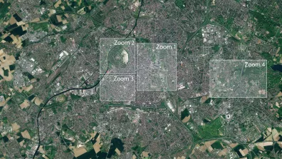 Image satellite de Lille