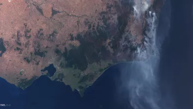 Image satellite de l'Australie