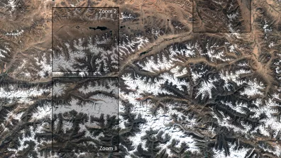 Image du corridor du Wakhan