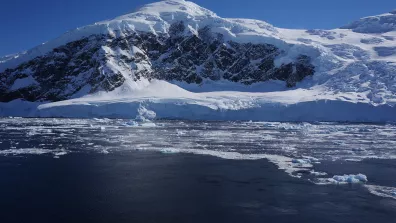 Glacier en Antarctique