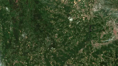 Image satellite de Saint-Bonnet