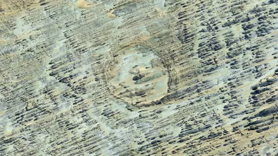 Image satellite bassin de Faya