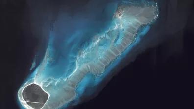 Image satellite des Îles Glorieuse