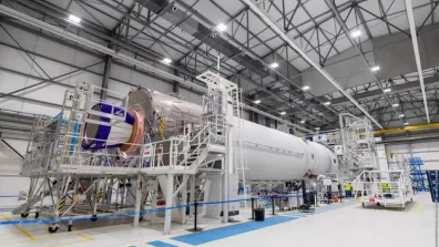 Assemblage du corps central d'Ariane 6