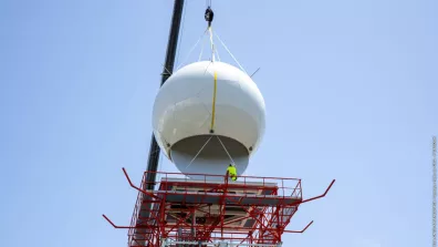 Tour météo du Centre spatial guyanais