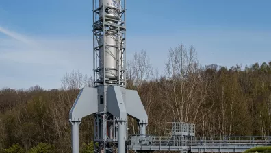 Banc d'essai France Relance sur le site ArianeGroup de Vernon