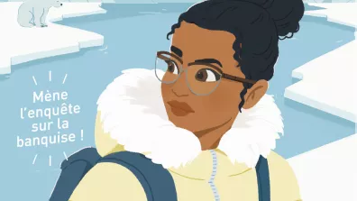 Couverture du livre « SOS au pôle Nord »