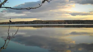 Lac Aylmer photographié