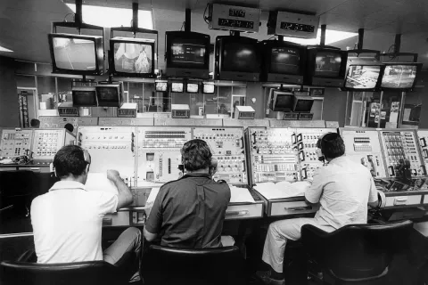 Centre de lancement Ariane en 1979