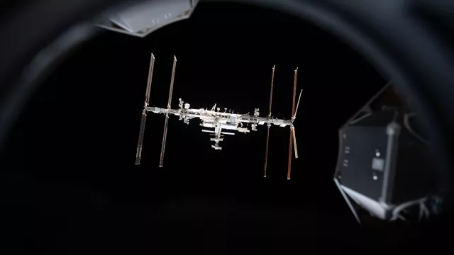 La Station spatiale internationale (ISS). 