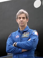 Léopopld Eyharts effectuera un vol orbital de près de 2 mois à bord de l'ISS. Crédit : NASA