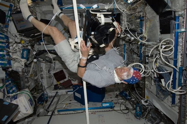 expérience à bord ISS