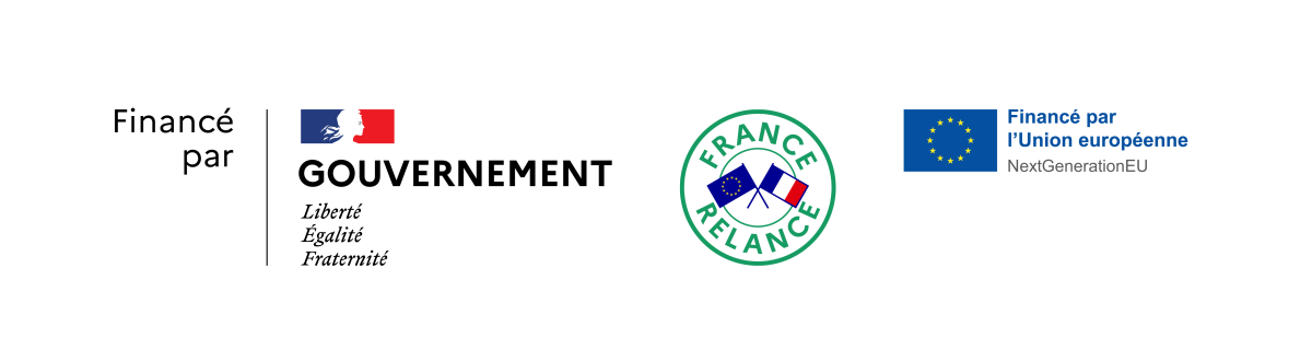 Image de couverture France Relance financée par le gouvernement et l'Union européenne, avec le logo Marianne et le drapeau de l'UE