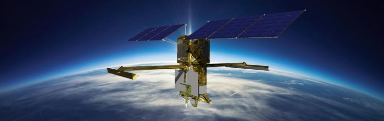 Un satellite d'observation de la Terre